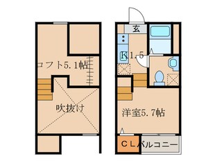 Sｔ　ZUCCAの物件間取画像